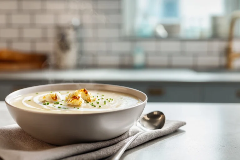 Garlic Potato Soup – A Creamy Bowl of Comfort You’ll Crave All Year 4 garlic potato soup