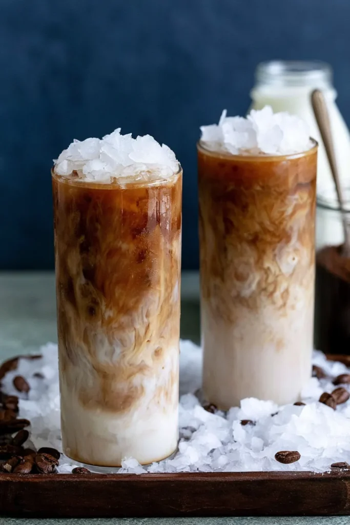 Iced Mexican Coffee Mocha with Homemade Cocoa Syrup 3 Homemade spiced cocoa syrup for Iced Mexican Coffee Mocha