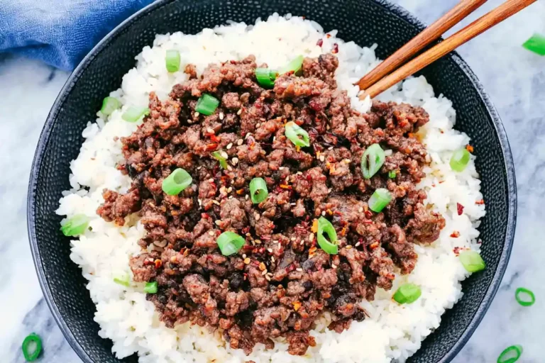 Mohamed Ayad's Korean Ground Beef Bowl Recipe