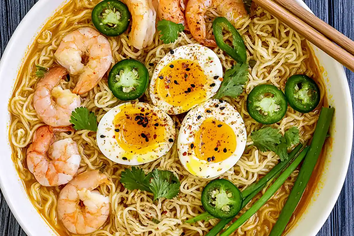 Spicy Ramen Noodles With Shrimp and a Fiery Homemade Broth 1 Mohamed Ayad's Spicy Ramen Noodles Recipe