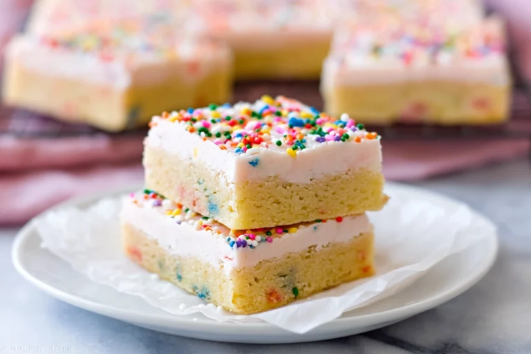 sugar cookie bars hero shot