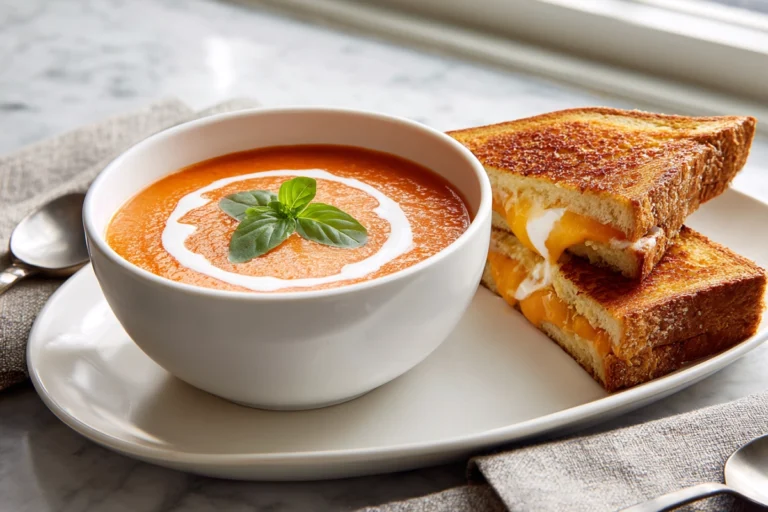 Tomato Soup Grilled Cheese — The Cozy Duo You’ll Crave All Year Long 8 tomato soup