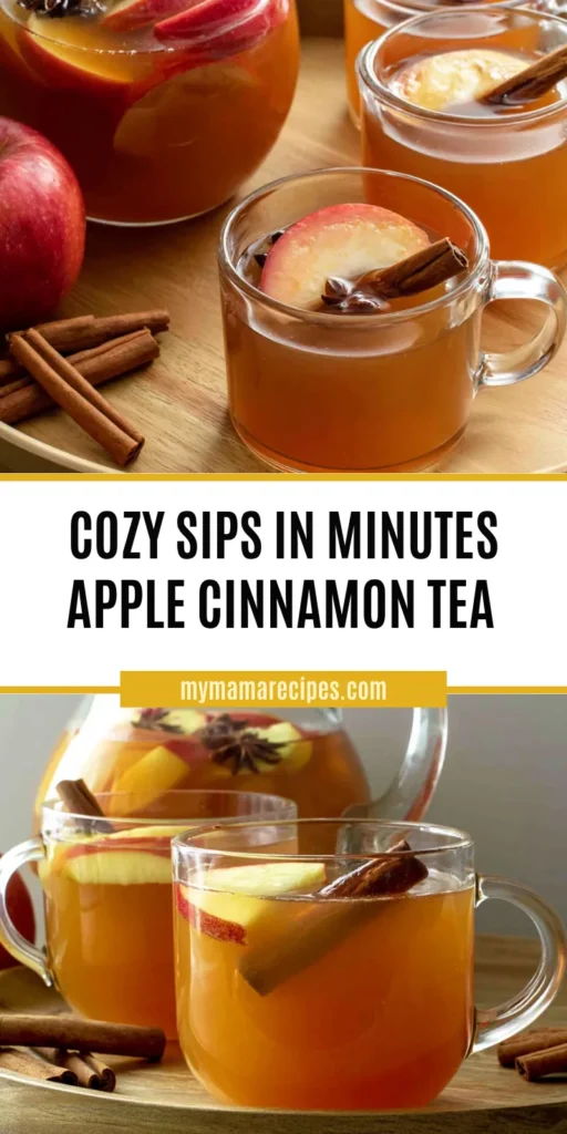 Apple Cinnamon Tea with Warm Spices and Maple Syrup 5 Apple Cinnamon Tea recipe with fresh apple slices, warm spices, and maple syrup