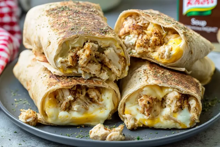 Mohamed Ayad's Cheesy Garlic Chicken Wraps Recipe