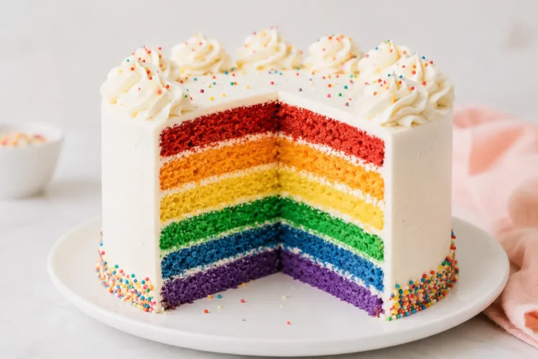 Mohamed Ayad's Colorful Layer Cake Recipe