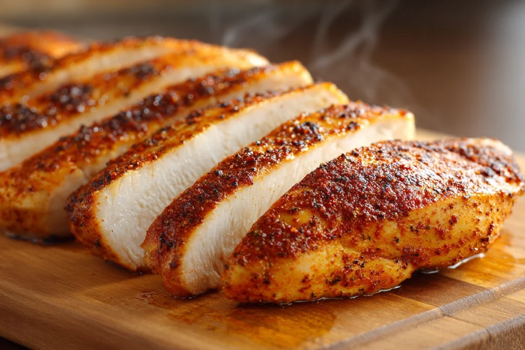 Corn being charred in a skillet for a Street Corn Chicken Rice Bowl