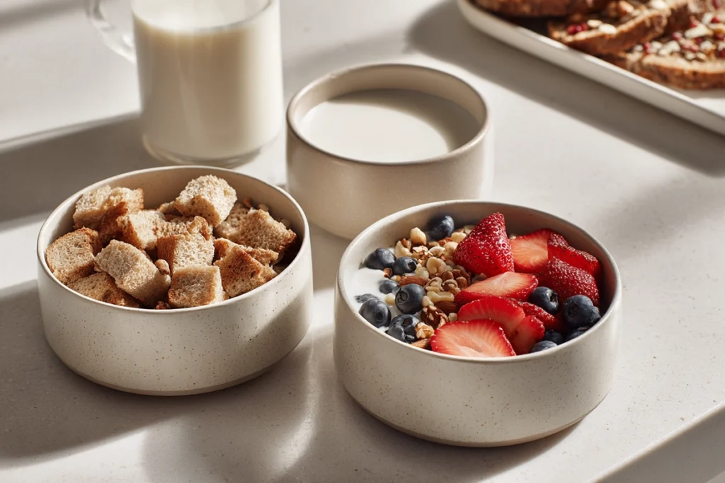 Gluten-free bread and dairy-free milk options for Slow Cooker French Toast Casserole