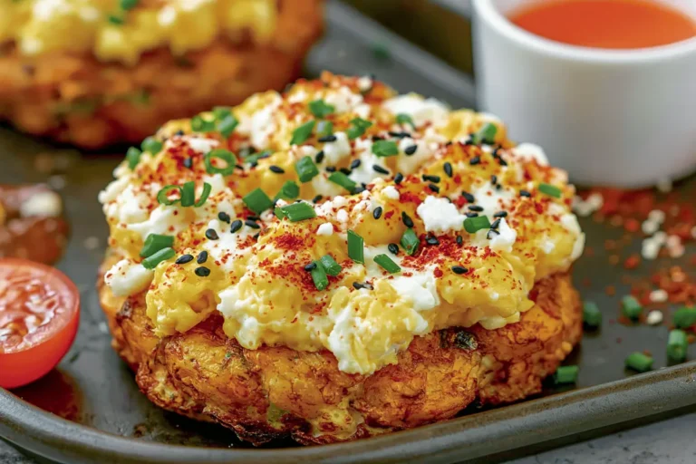 Mohamed Ayad's Protein Loaded Breakfast Hash Browns Recipe
