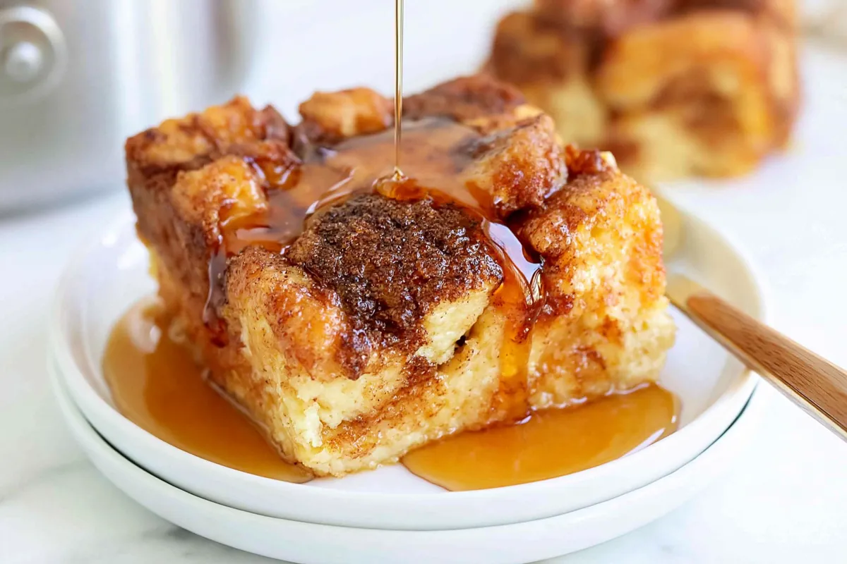 Mohamed Ayad's Slow Cooker French Toast Casserole Recipe