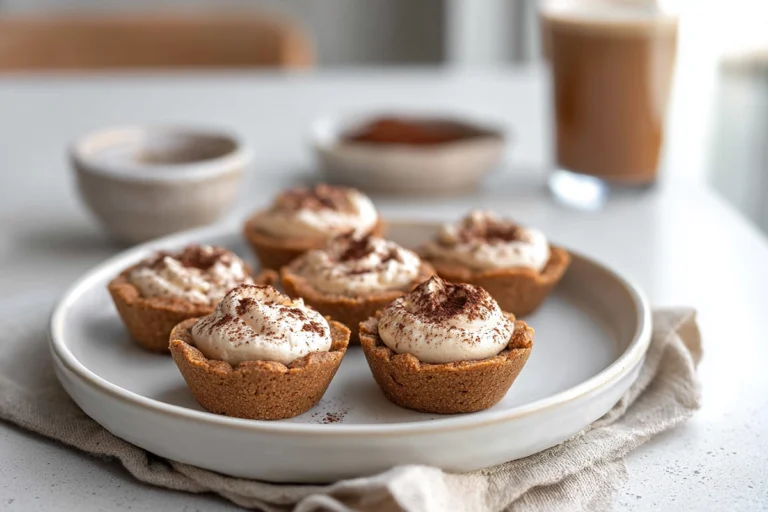 tiramisu cookie cups hero shot