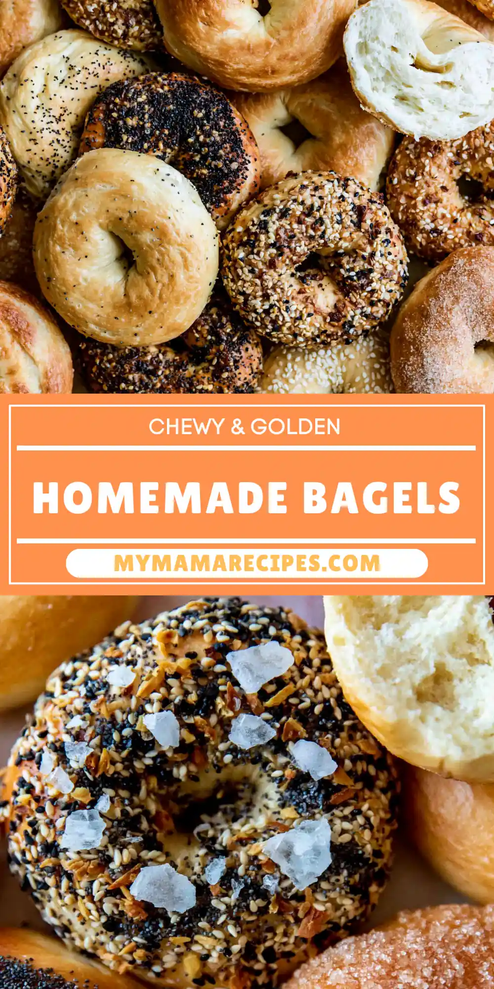 Homemade Bagels That Bake Up Chewy and Golden Every Time 9 Homemade Bagels recipe with golden chewy bagels and cream cheese