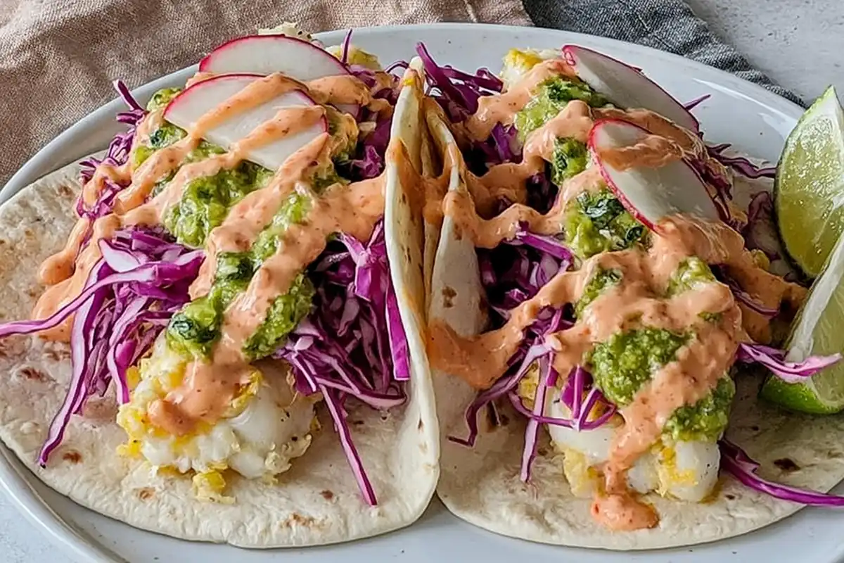 Mohamed Ayad's Baja Fish Tacos Recipe