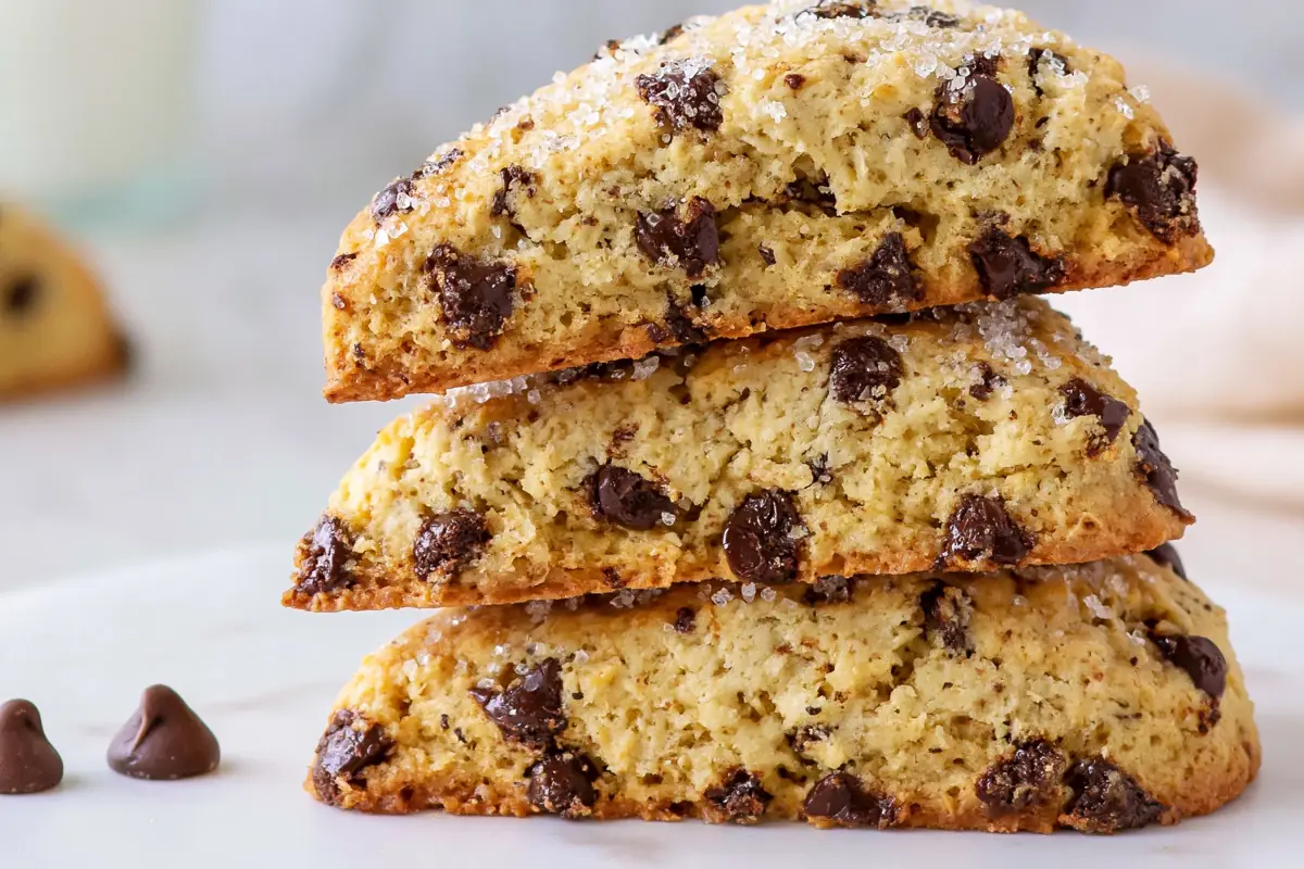 Mohamed Ayad's Chocolate Chip Scones Recipe