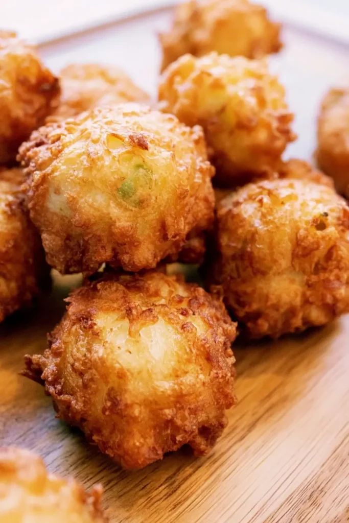 Golden Crispy Rattlesnake Bites with a crunchy seasoned breadcrumb coating