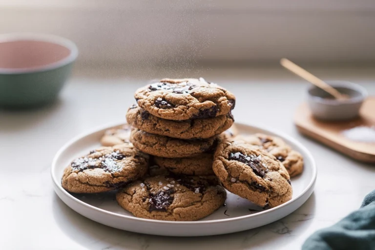 espresso chocolate chip cookies hero