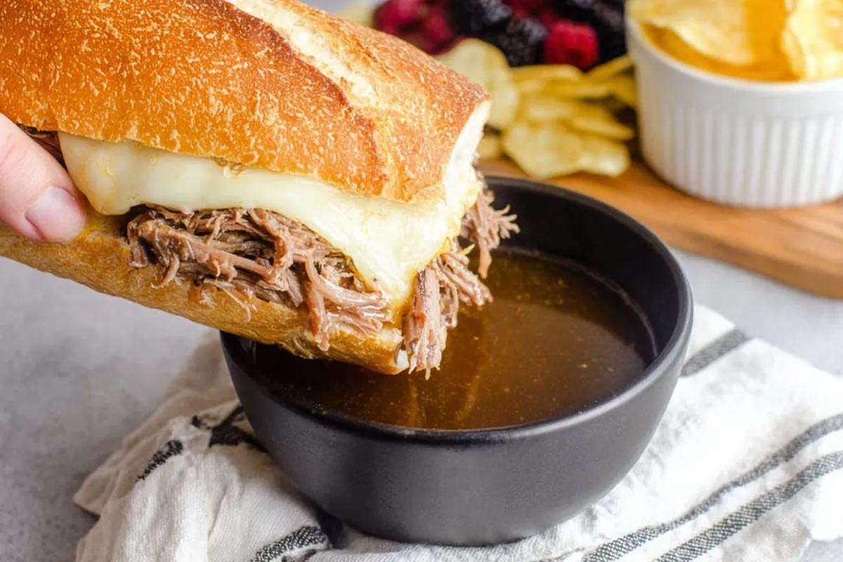 Mohamed Ayad's French Dip Sandwiches Recipe