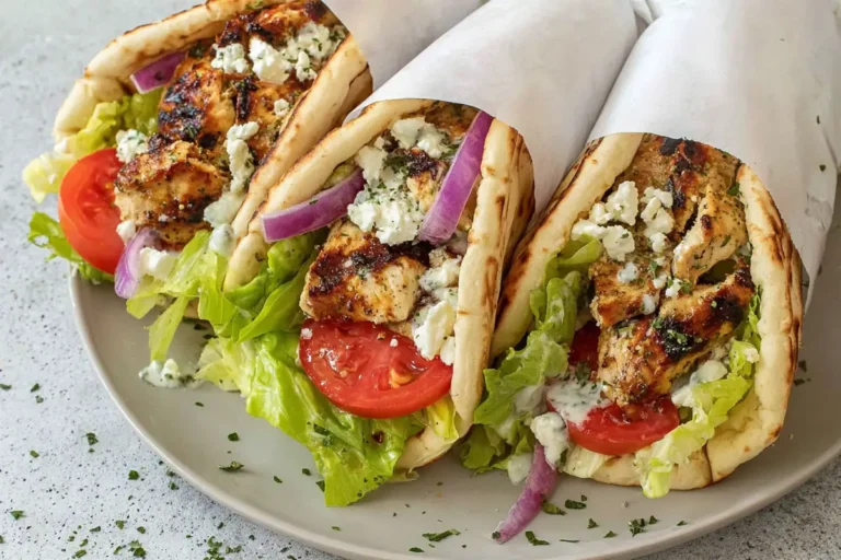 Mohamed Ayad's Greek Chicken Gyros Recipe