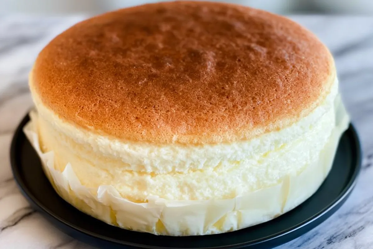 Japanese Cheesecake with a Light, Jiggly Texture 1 Mohamed Ayad's Japanese Cheesecake Recipe