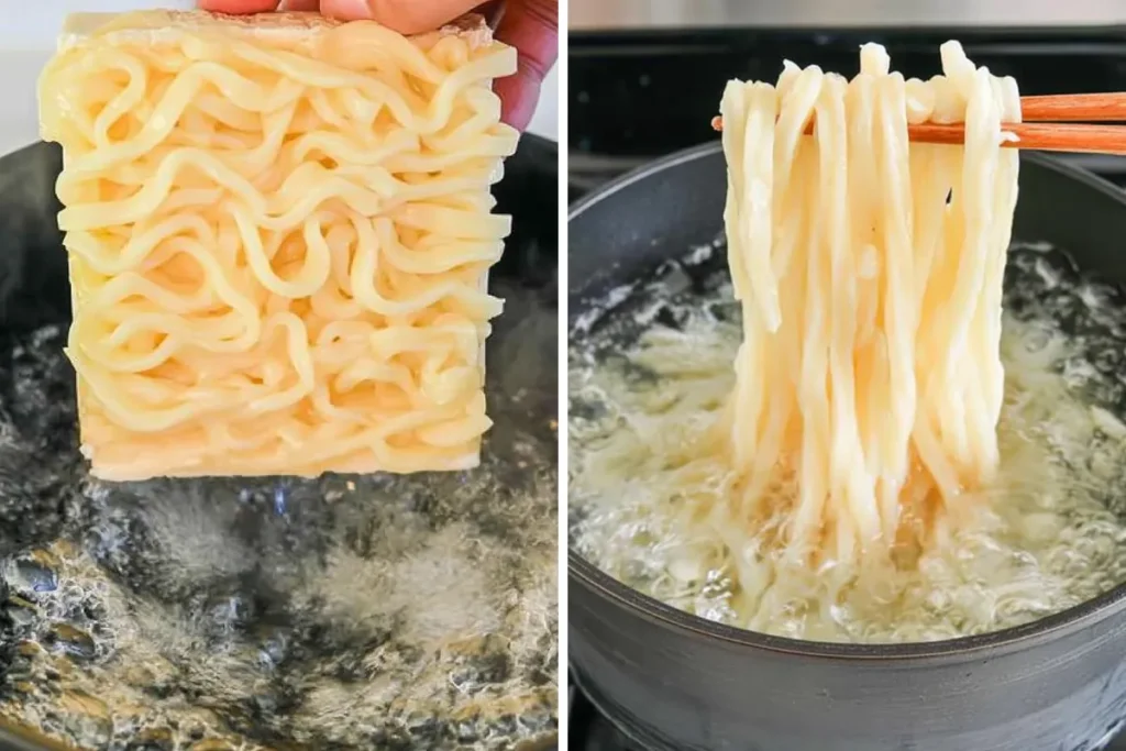 Creamy Gochujang Udon Noodles for a Fast Spicy Dinner 11 Frozen udon noodles cooking for Creamy Gochujang Udon Noodles