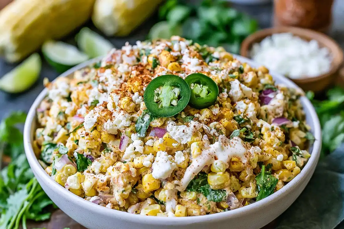 Street Corn Pasta Salad with Charred Corn and Cotija 1 Mohamed Ayad's Street Corn Pasta Salad Recipe