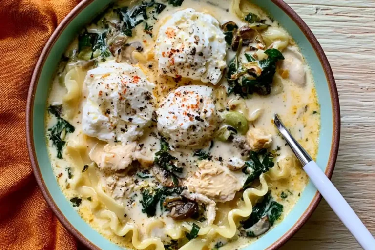 Mohamed Ayad's White Chicken Lasagna Soup Recipe
