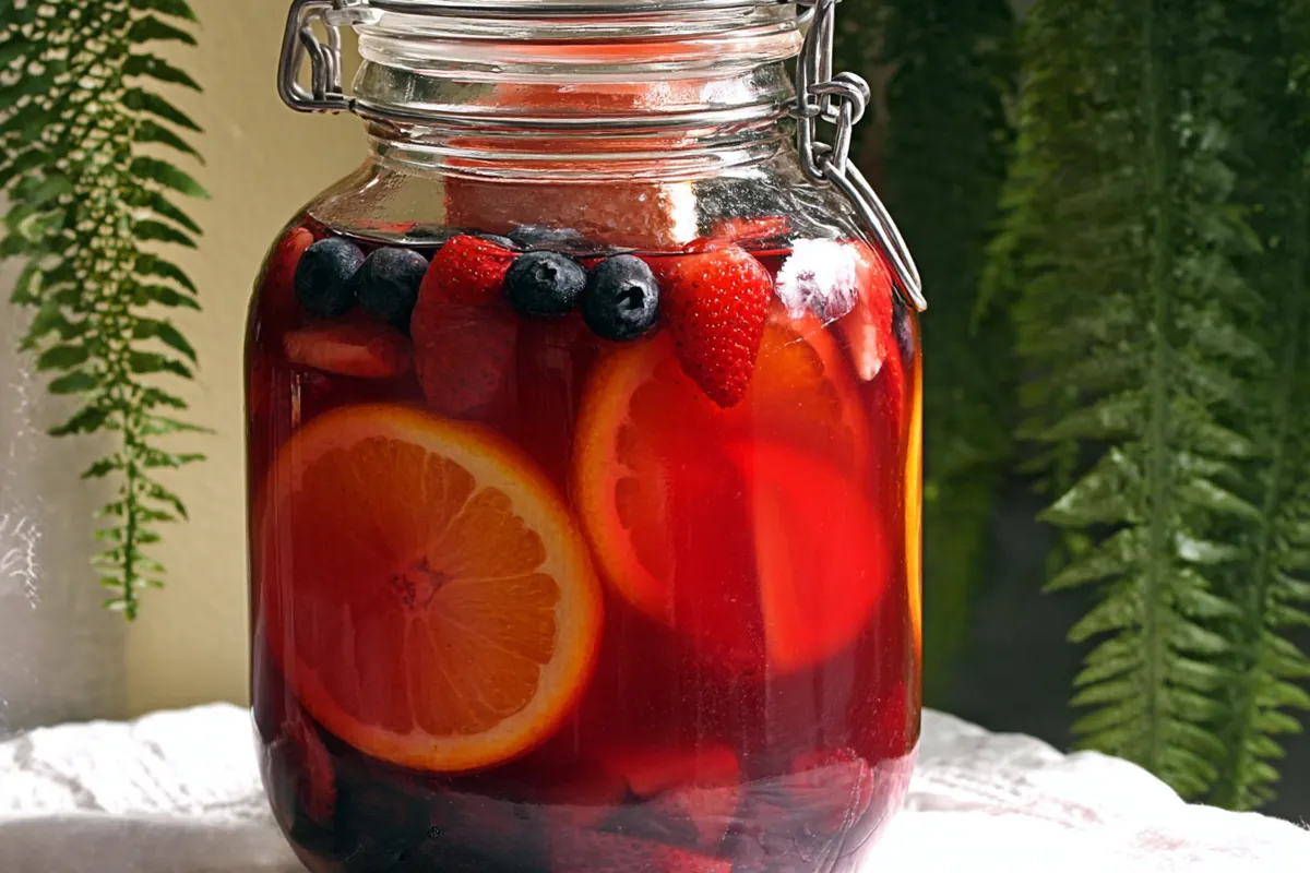 Mohamed Ayad's Citrus Berry Punch Recipe