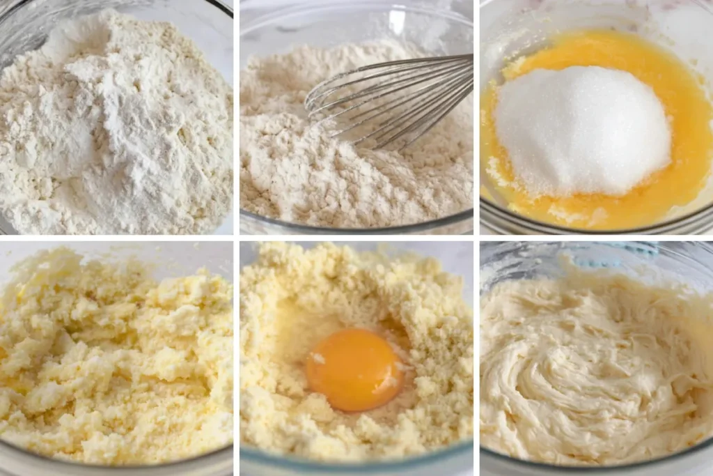 Straining raspberry puree for smooth frosting without seeds