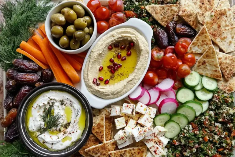Mohamed Ayad's Vegan Mezze Platter Recipe