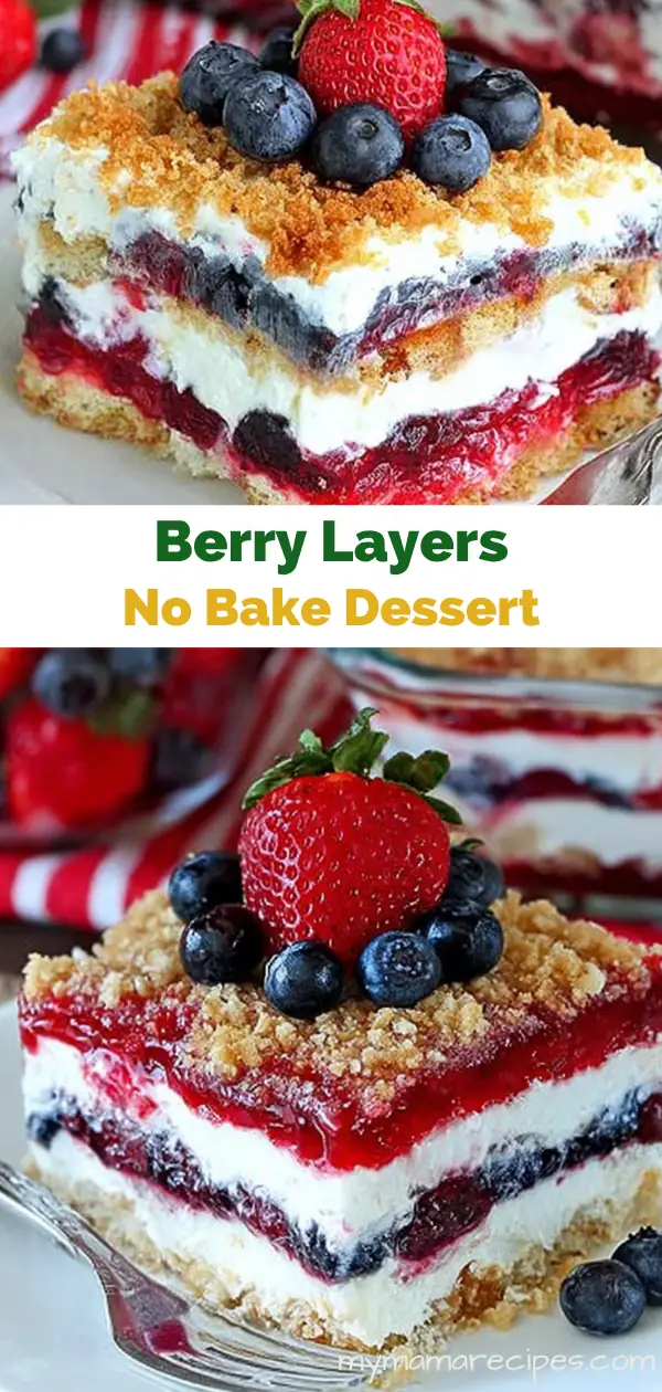 Mixed Berry Yum Yum: A No-Bake Layered Dessert That Holds Its Shape 10 Mixed berry yum yum recipe with creamy layers, berry filling, and graham cracker crust