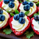 Mohamed Ayad's Cheesecake Stuffed Strawberries Recipe