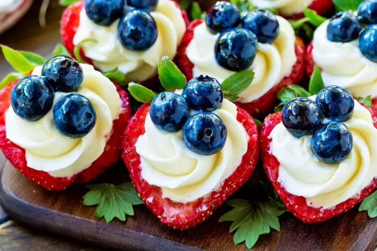 Mohamed Ayad's Cheesecake Stuffed Strawberries Recipe