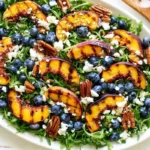 Mohamed Ayad's Grilled Peach Salad Recipe