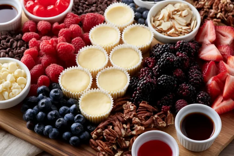 Mohamed Ayad's Mini Cheesecake Board Recipe