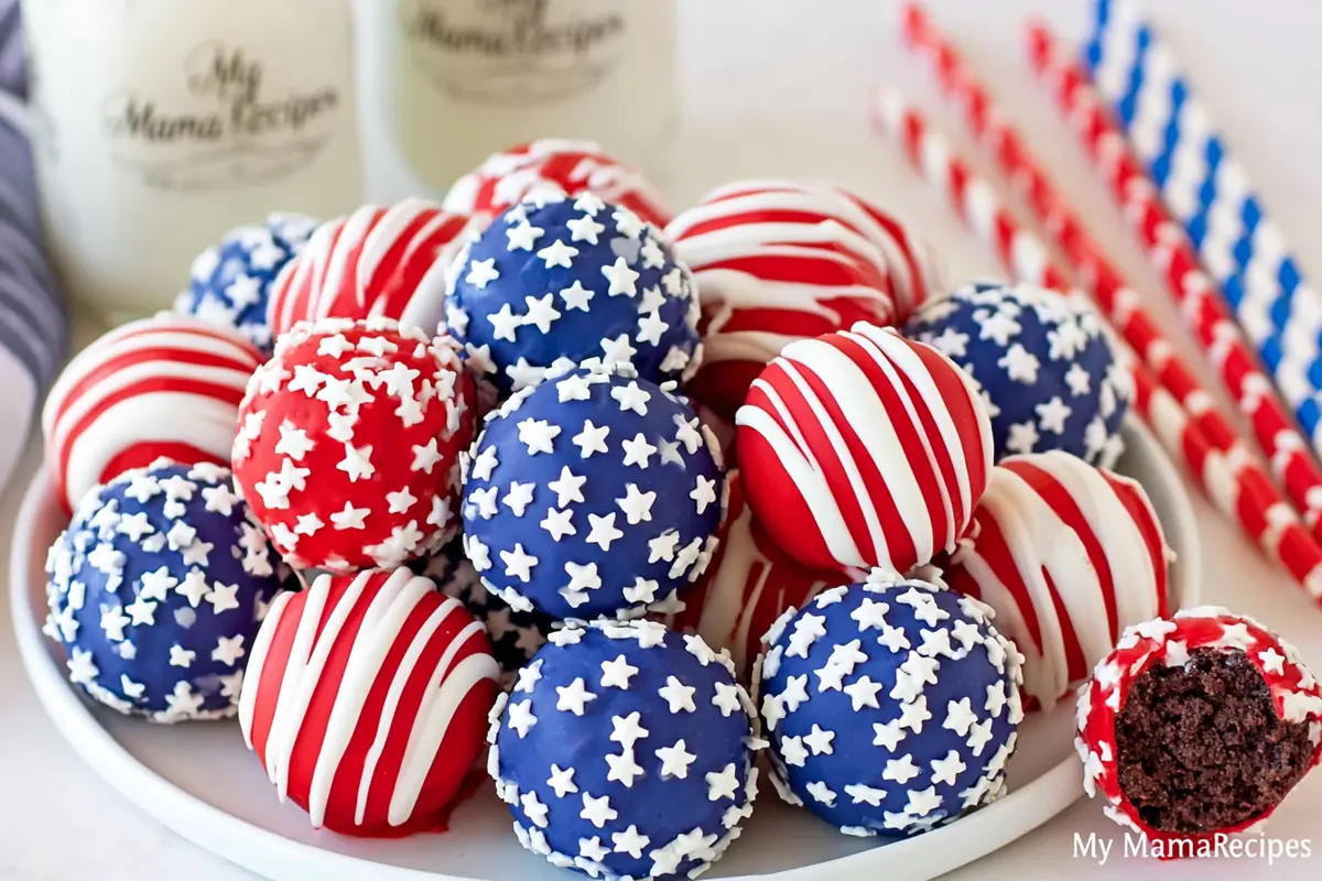 Mohamed Ayad's Patriotic Oreo Balls Recipe