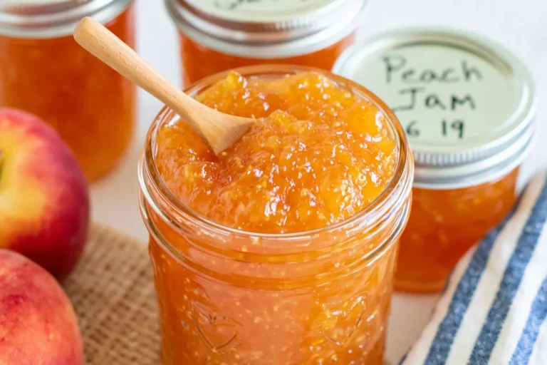 Mohamed Ayad's Peach Freezer Jam Recipe