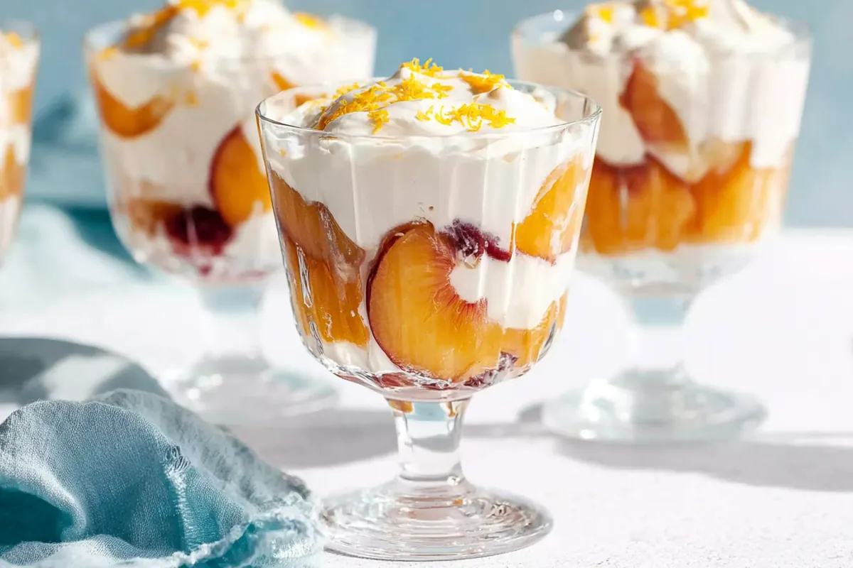 Mohamed Ayad's Peaches and Cream Recipe
